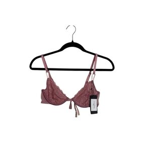 Victoria's Secret Mauve Lace Bra